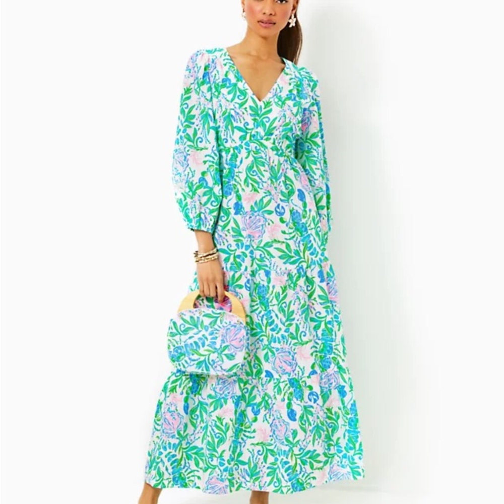 Lilly Pulitzer Deacon maxi in Just A Pinch